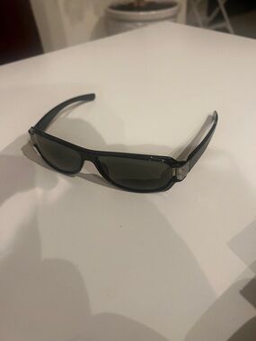 Vtg Gucci Black Green Lenses Wrap Sunglasses Italy GG 2547/S NE8 59-12 - 120